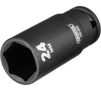 Draper Expert HI-TORQ 1/2" 24mm Deep Impact Socket | 6 Point Hex Socket | Chrom