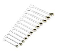 Draper Expert Hi Torq 12 Piece Reversible Ratchet Combination Spanner Set