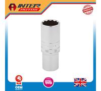 Draper Expert HI-TORQ® 12 Point Deep Socket, 1-2" Sq. Dr., 22mm 33788