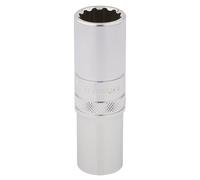 Draper Expert HI-TORQ 12 Point Deep Socket 1/2" Square Drive Hardened 17mm