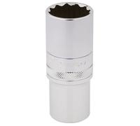 Draper Expert HI-TORQ 12 Point Deep Socket 1/2" Square Drive Hardened 24mm