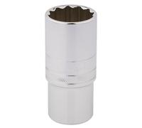 Draper Expert HI-TORQ 12 Point Deep Socket 1/2" Square Drive Hardened 27mm