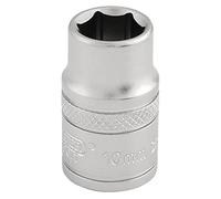 Draper Expert HI-TORQ® 3/8" 10mm Square Drive Socket | 6 Point Metric Socket | Chrome Vanadium Steel Wrench Accessory | 16535