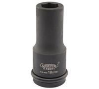Draper Expert HI-TORQ 6 Point Deep Impact Socket 3/4" Drive 18mm Hand Tool