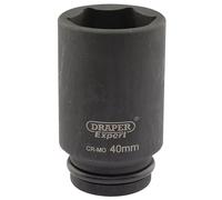 Draper Expert HI-TORQ 6 Point Deep Impact Socket 3/4" Drive 40mm Hand Tool