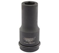 Draper Expert 05050 Expert Hi-Torq® 6 Point Deep Impact Socket 3/4in Sq. Dr. 18Mm each