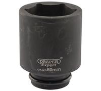 Draper Expert 05088 Expert Hi-Torq® 6 Point Deep Impact Socket 3/4in Sq. Dr. 60Mm each