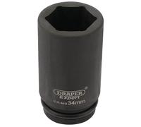 Draper Expert HI-TORQ 6 Point Deep Impact Socket 3/4" Square Drive 34mm