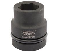 Draper Expert HI-TORQ 6 Point Impact Socket 1" Square Drive 26mm Hand Tool