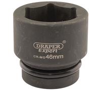 Draper Expert HI-TORQ 6 Point Impact Socket 1" Square Drive 46mm Socketry