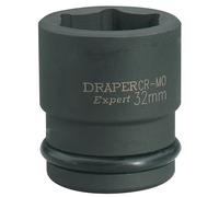 Draper Expert HI-TORQ 6 Point Impact Socket, 3/4" Sq. Dr., 32mm