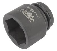 Draper Expert HI-TORQ® 6 Point Impact Socket, 3/4"" Sq. Dr., 40mm