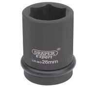 Draper Expert HI-TORQ 6 Point Impact Socket 3/4" Square Drive 26mm Hand Tool