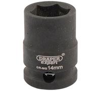 Draper Expert HI-TORQ 6 Point Impact Socket 3/8" Square Drive 14mm Hand Tool