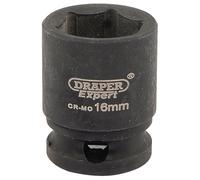 Draper Expert HI-TORQ 6 Point Impact Socket 3/8" Square Drive 16mm Hand Tool