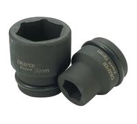 Draper Expert HI-TORQ 6 Point Impact Socket Hardened 3/4" Square Drive 19mm