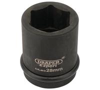 Draper Expert HI-TORQ 6 Point Impact Socket Hardened 3/4" Square Drive 28mm