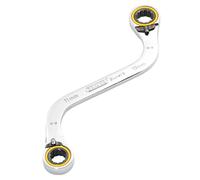 Draper Expert Hi-Torq® Double Ring Ratchet S-Shape Spanner 11 X 13Mm Pk 1 03943