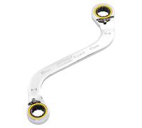 Draper Expert Hi-Torq® Double Ring Ratchet S-Shape Spanner 15 X 17Mm Pk 1 03945