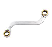 Draper Expert HI-TORQ® Double Ring Ratchet S-Shape Spanner 15mm x 17mm 03945