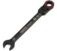 Draper Expert Hi-Torq® Metric Flexible Head Ratchet Combination Spanner 13Mm Black each 1 03919
