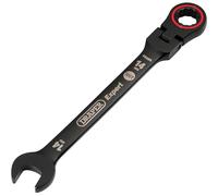 Draper Expert Hi-Torq® Metric Flexible Head Ratchet Combination Spanner 14Mm Black each 1 03920