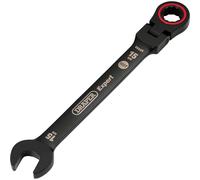Draper Expert Hi-Torq® Metric Flexible Head Ratchet Combination Spanner 15Mm Black each 1 03922