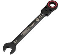 Draper Expert Hi-Torq® Metric Flexible Head Ratchet Combination Spanner 17Mm Black each 1 03924