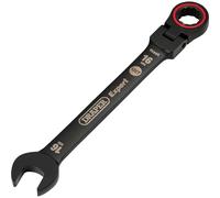 Draper Expert Hi-Torq® Metric Flexible Head Ratchet Combination Spanner 16Mm Black each 1 03923