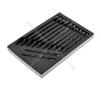 Draper Expert HI-TORQ® Metric Combination Spanner Set in EVA Foam Tray (12