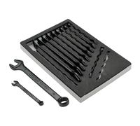 Draper Expert HI-TORQ Metric Combination Spanner Set in EVA Foam Tray 12pc 07143
