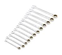 Draper Expert HI-TORQ Metric Ratchet Combination Spanner Set (12 Piece)