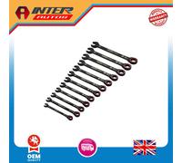 Draper Expert HI-TORQ Metric Ratchet Combination Spanner Set Black 12Pcs