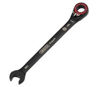 Draper 03898 Expert HI-TORQ Metric Reversible Ratchet Combination Spanner, 8mm, Black
