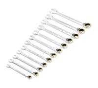 Draper Expert HI-TORQ Metric Reversible Ratchet Combination Spanner Set (12pcs)