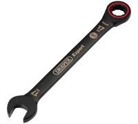 Draper Expert HI-TORQ Metric Ratchet Combination Spanner, 17mm, Black