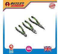 Draper Expert High Leverage Plier Set, Green (3 Piece) 28035