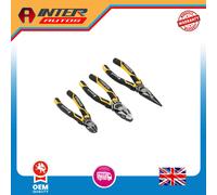 Draper Expert High Leverage Plier Set, Yellow (3 Piece) 28038