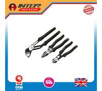 Draper Expert High Leverage Pliers Set with Water Pump Pliers (3 Piece) 28536