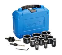 Draper Expert Hole Saw Set Cobalt 12 Piece Variable Pitch Universal 08564