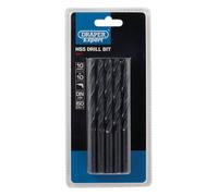 Draper Expert HSS Drill Bit DIN338 & ISO235/1 Specifications 10.0mm Pack of 10