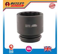 Draper Expert Hub Nut Impact Socket, 3-4" Sq. Dr., 50mm 33319