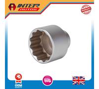 Draper Expert Hub Nut Socket, 3-4" Sq. Dr., 65mm 39049