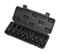 Draper Expert Impact Hex Socket Bit Set 1/2" Sq Dr 8 Piece 5 to 19mm 26439