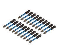 Draper Expert 05696 Pz-Type Impact Screwdriver Bits No.2 X 50Mm 1/4in Hex (Pack Of 20) each 1