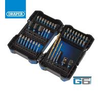Draper Expert 04931 Impact Screwdriver Bit Set 1/4in Hex (44 Piece) 1