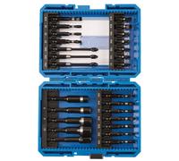 Draper Expert Impact Screwdriver Bit Set S2 Steel Phosphate Finish 26 Pieces