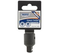 Draper Expert Impact Socket Converter, 1/2"(F) x 3/8"(M)