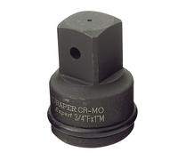 Draper Expert Impact Socket Converter Chemically Blacked 3/4" Female x 1" Male