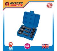 Draper Expert Impact Spline Bit Set, 1-2" Sq. Dr. (6 Piece) 28881
